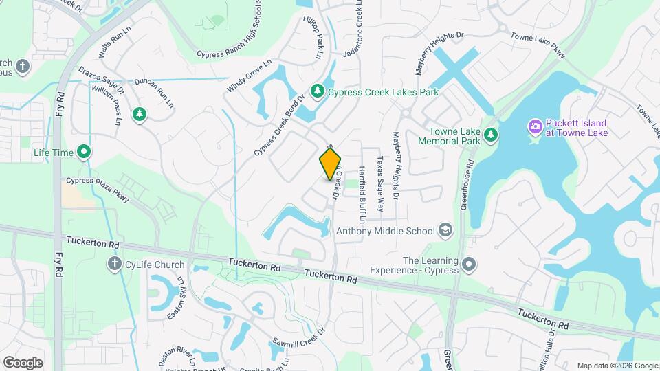 19911 Lizzie Ridge Ln Map and Location Details