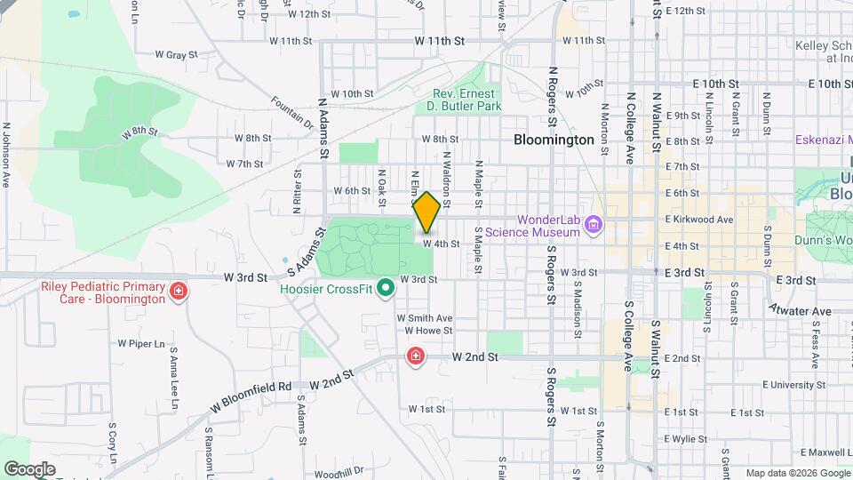 918 W 4th St Mapa y Detalles de la Ubicación