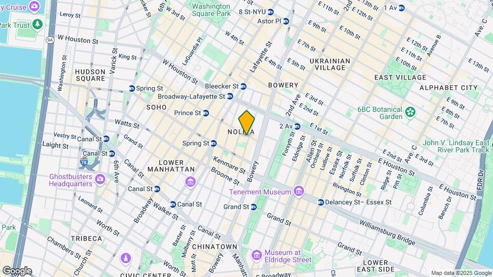 211 Elizabeth St Mapa y Detalles de la Ubicación