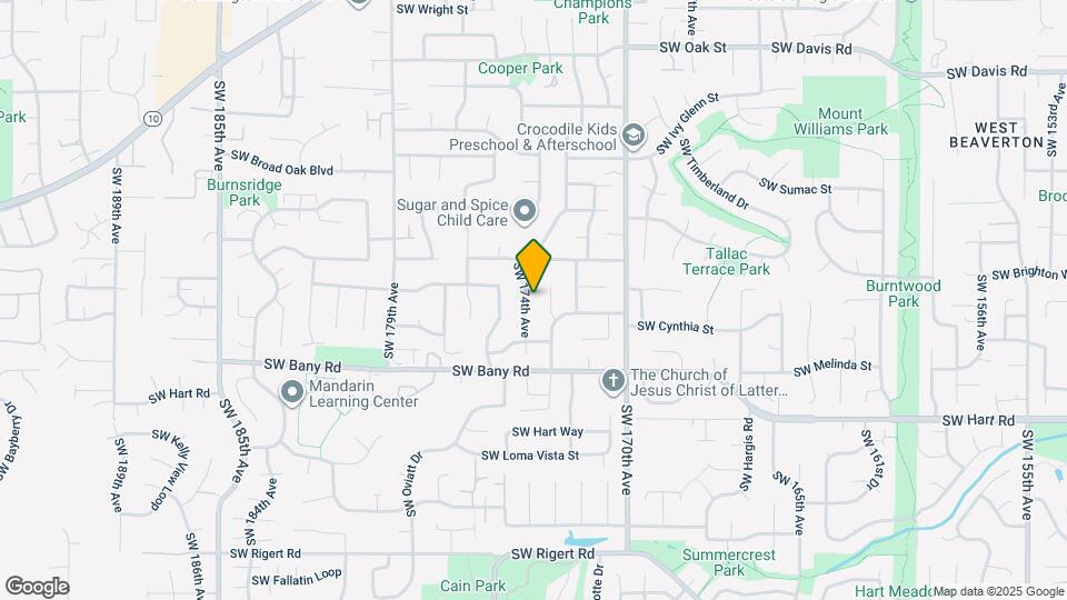 7050 SW 174th Ave Map and Location Details