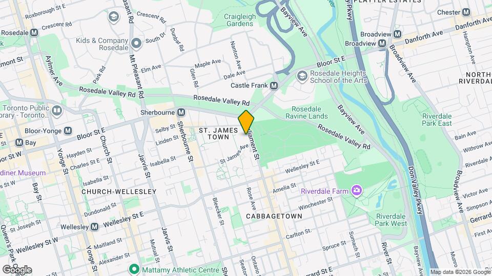 670 Parliament St, Unit SI ID1513103P Map and Location Details