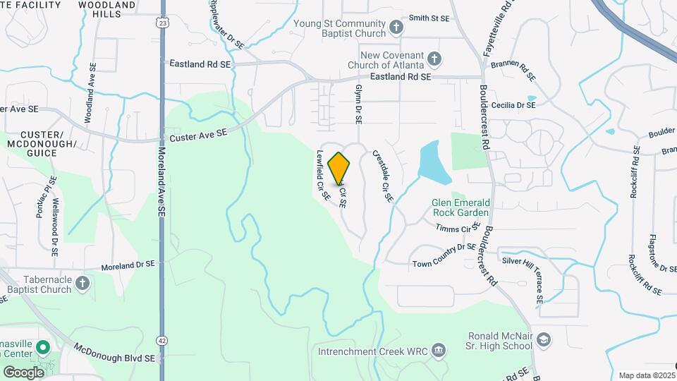 2585 Hatfield Cir SE Map and Location Details