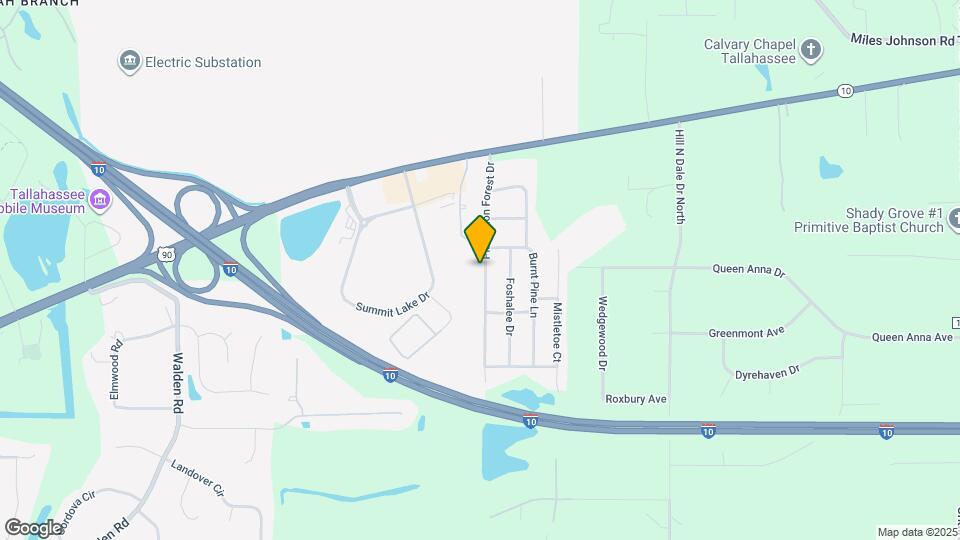 2112 Plantation Forest Dr Map and Location Details