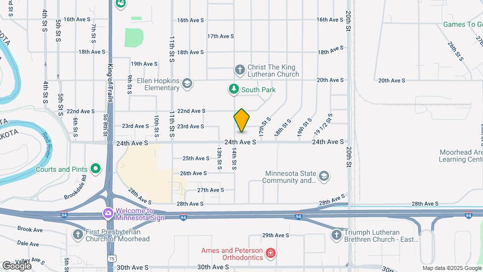 1406 24th Ave S Map and Location Details