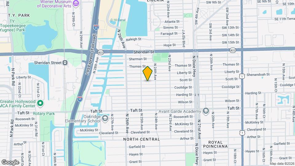 2426 Scott St, Unit 2426 Scott St Map and Location Details