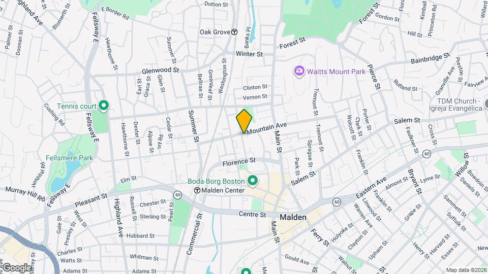 89 Linden Ave, Unit 01 Map and Location Details