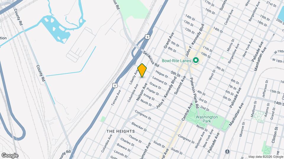 264 Columbia Ave Map and Location Details