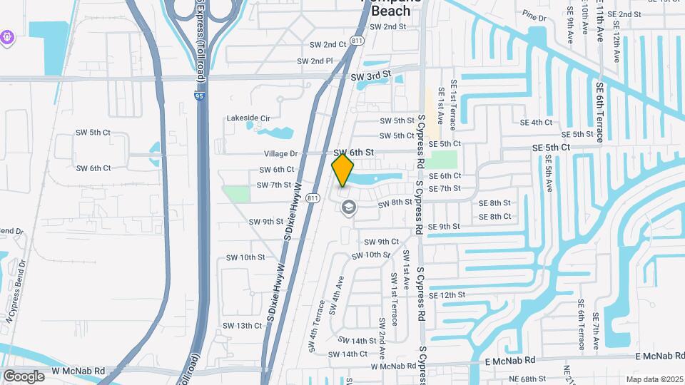 724 SW 2nd Way Map and Location Details