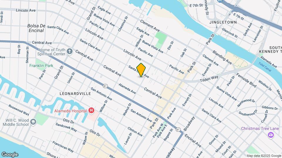 1417 Walnut St Mapa y Detalles de la Ubicación