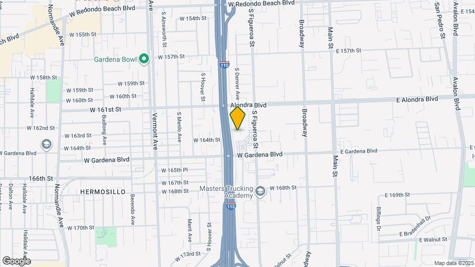 16311 S Denver Ave Map and Location Details