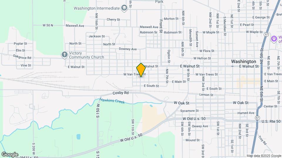 624 W Main St Map and Location Details