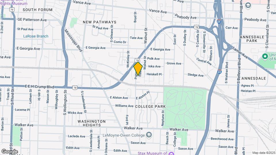 Esquire Apartments Mapa y Detalles de la Ubicación