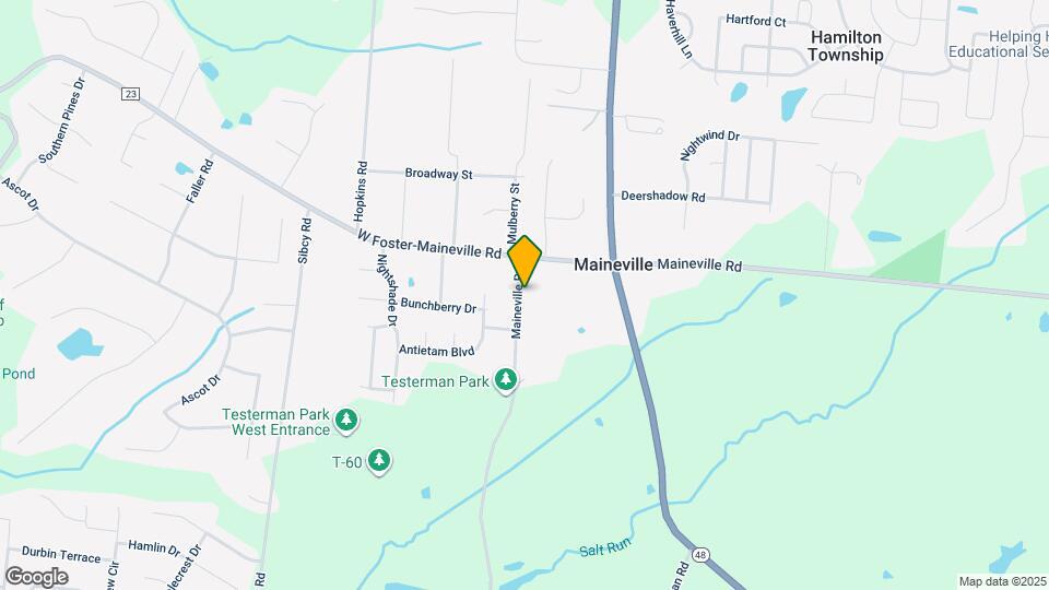 8246 Maineville Rd Map and Location Details