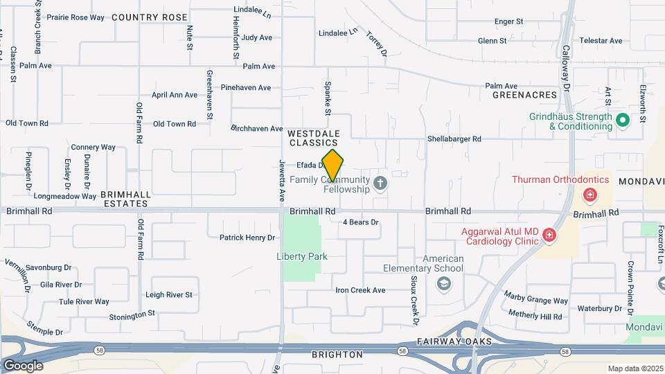 1309 Reddick Ln-Unit -3 Map and Location Details