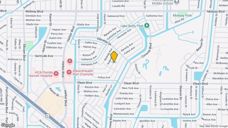 22025 Beverly Ave Map and Location Details