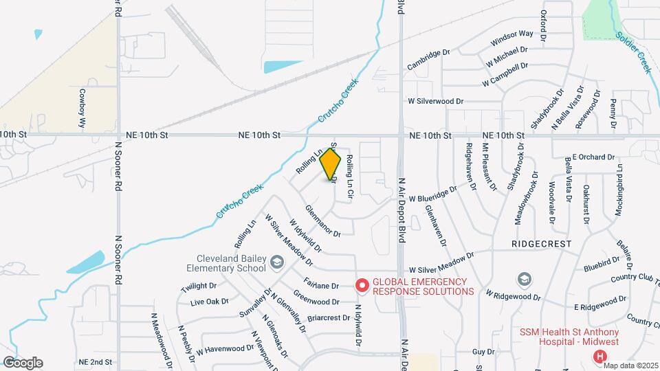 3637 Sunvalley Dr Map and Location Details