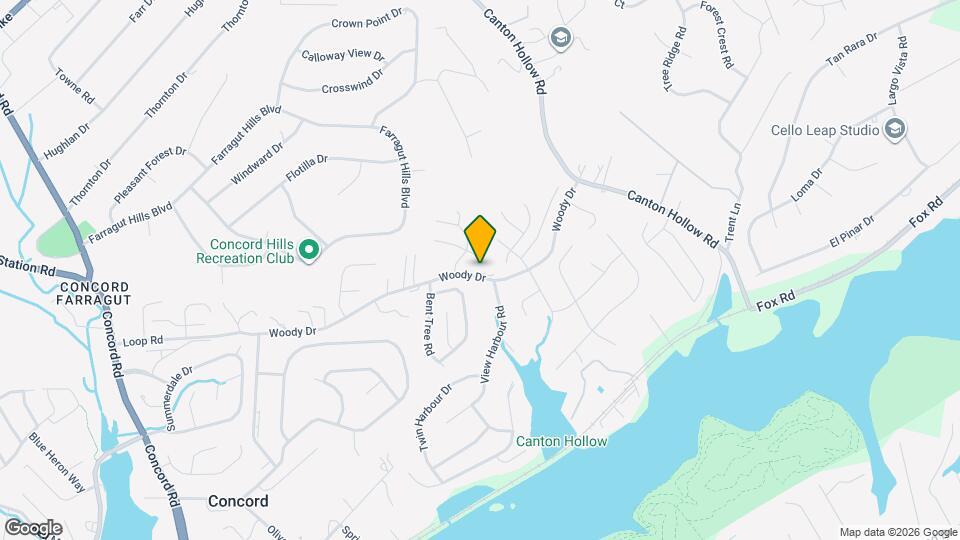 10837 Woody Dr Map and Location Details