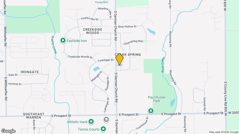 540 Garden Grace Dr Map and Location Details