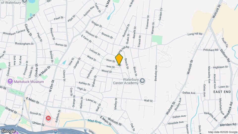 52 Oak St Map and Location Details