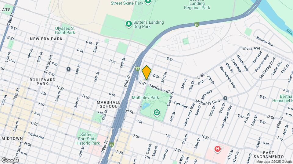 428 Alhambra Blvd Map and Location Details