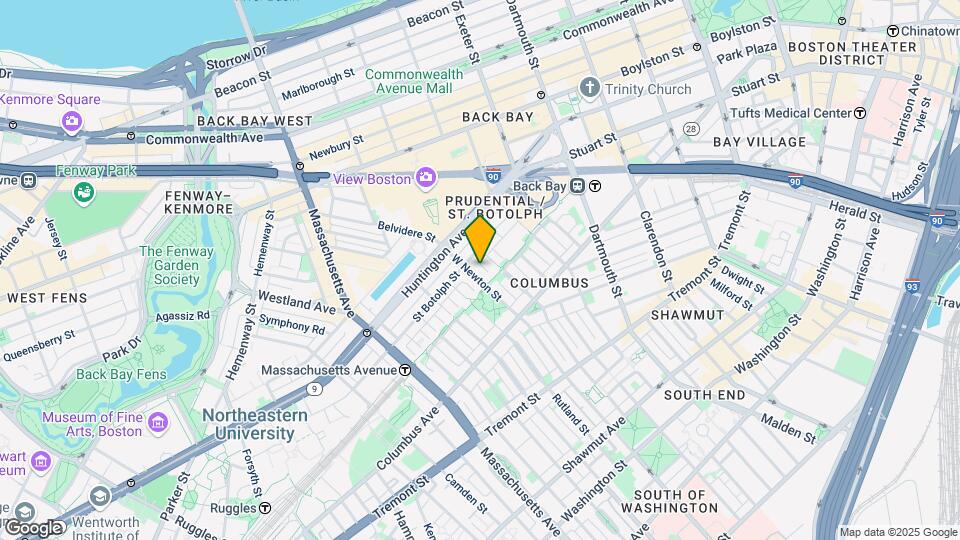 241 W Newton St Mapa y Detalles de la Ubicación