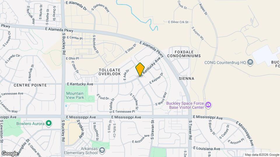 904 S Uravan St Map and Location Details