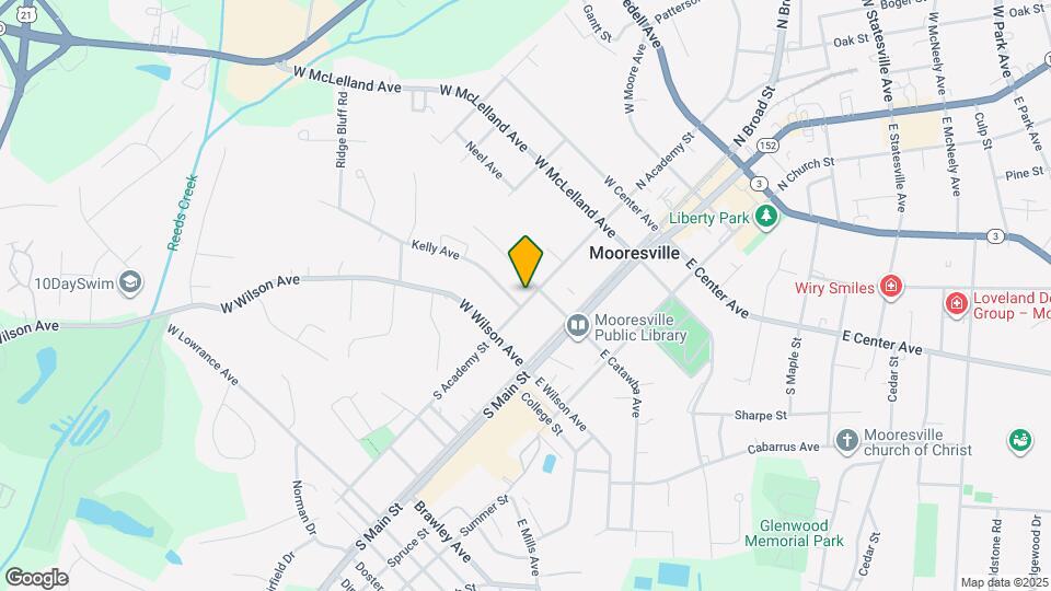 311 S Academy St Map and Location Details