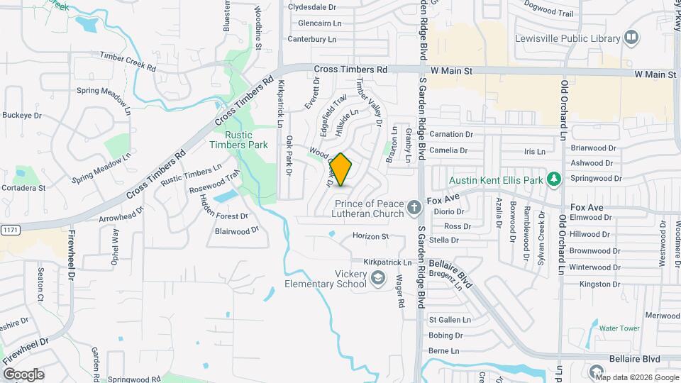 1405 Ivywood Dr Map and Location Details