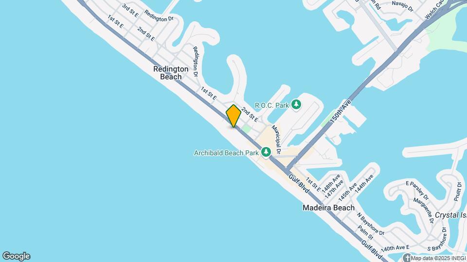 15400 Gulf Blvd-Unit -502 Mapa y Detalles de la Ubicación
