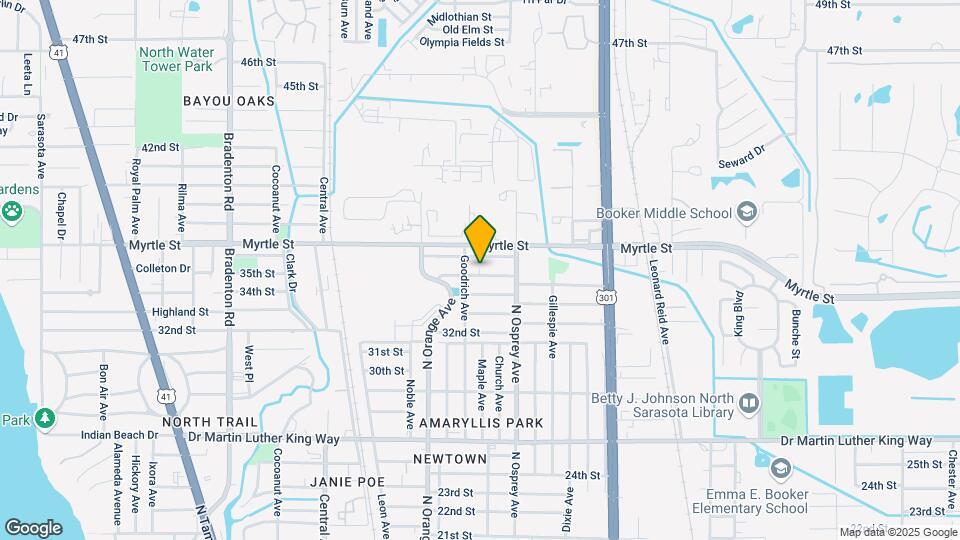 1723 35th St-Unit -1723 35th Street Map and Location Details