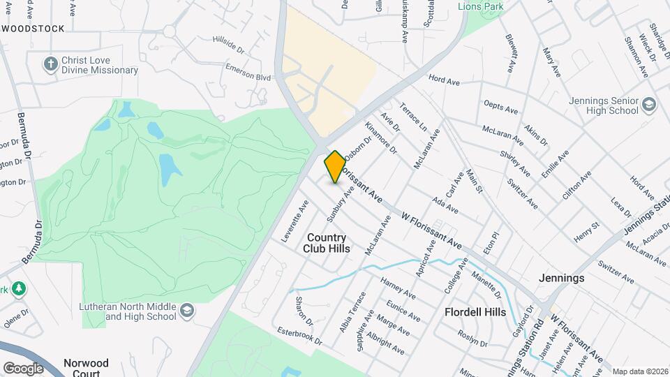 7516 Chandler Ave Map and Location Details