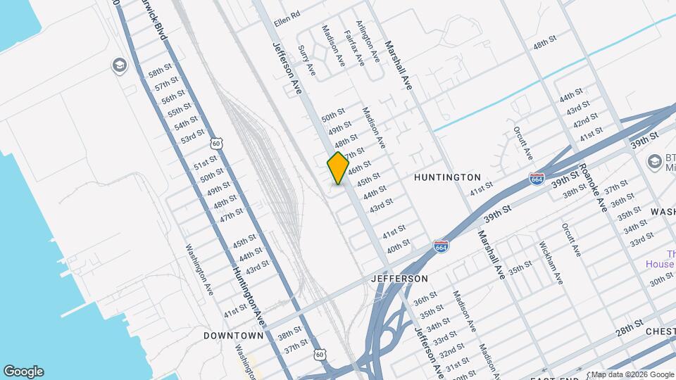 553 45th St Map and Location Details