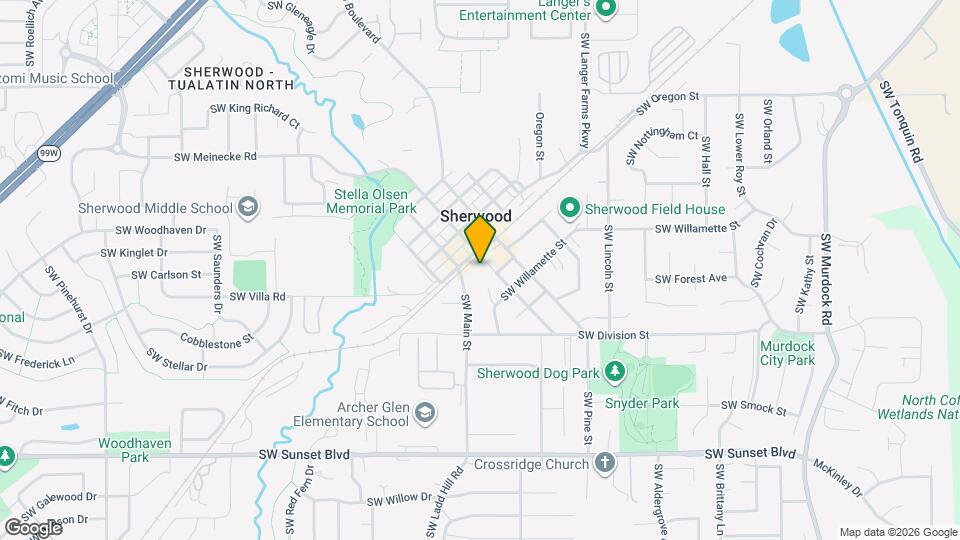 22833 SW Washington St Mapa y Detalles de la Ubicación