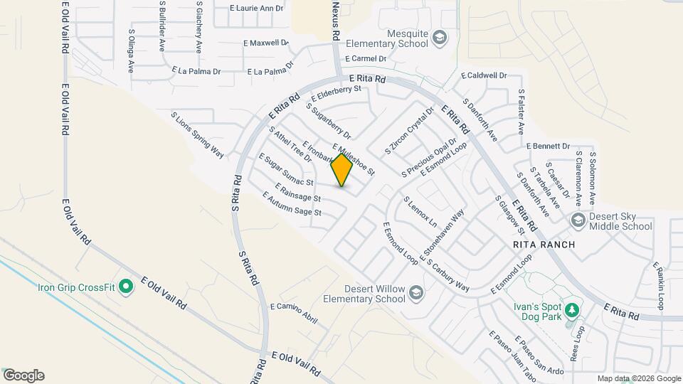 9164 E Sugar Sumac St Mapa y Detalles de la Ubicación