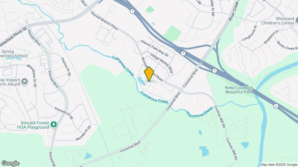 1304 Ribbon Limestone Terrace SE Map and Location Details