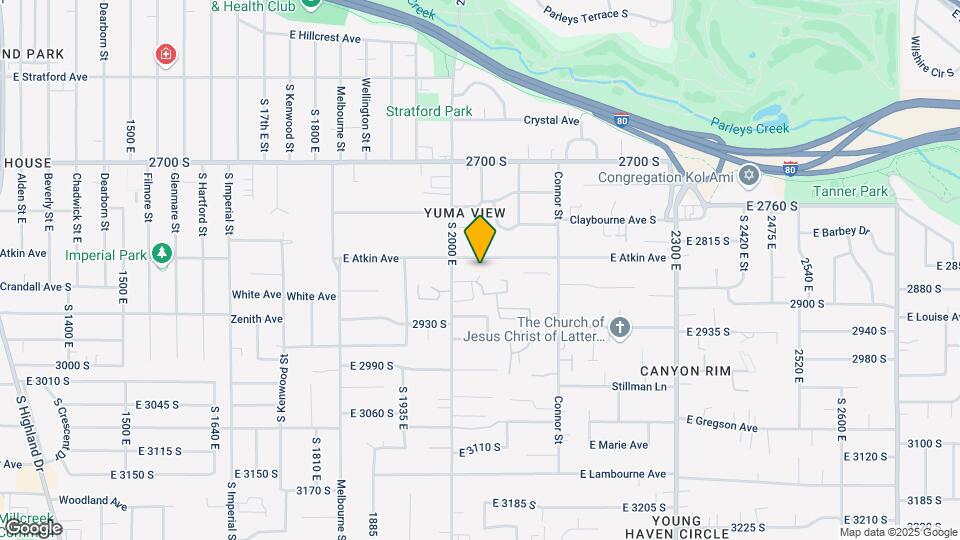 2037 E Lee Way Cir Map and Location Details