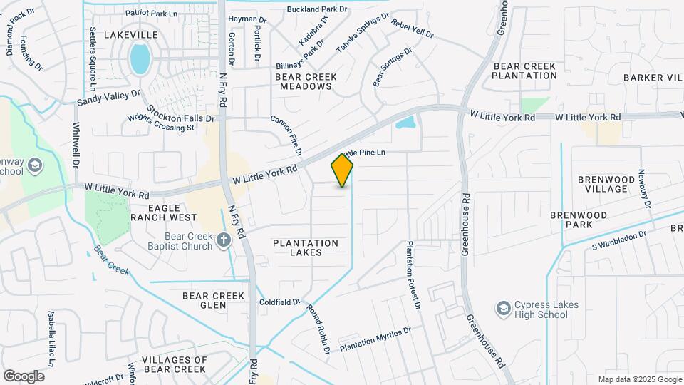 19606 Green Oasis Ct Map and Location Details