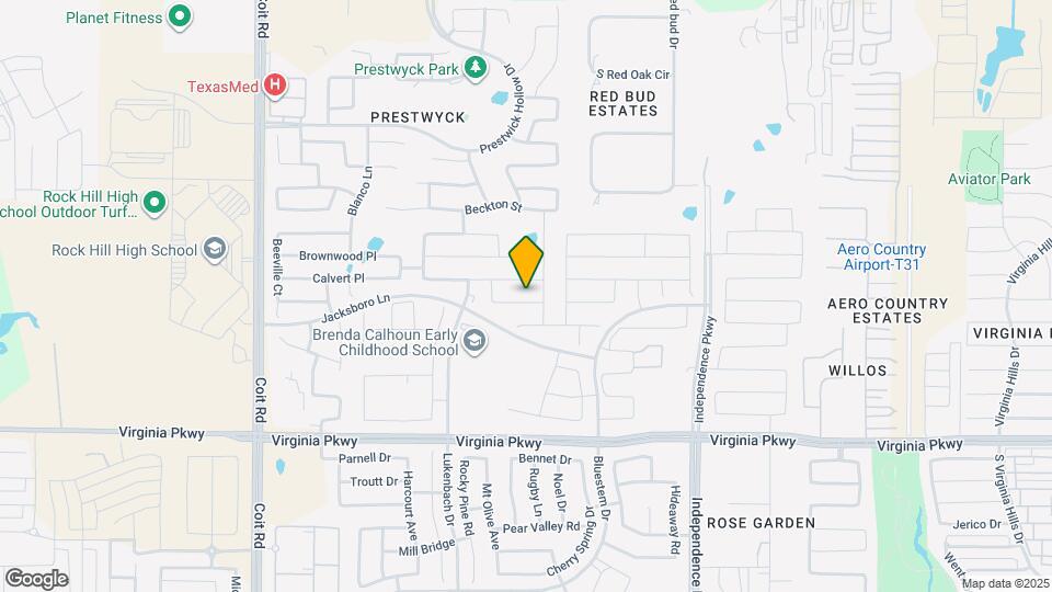 10312 Georgetown Pl Map and Location Details