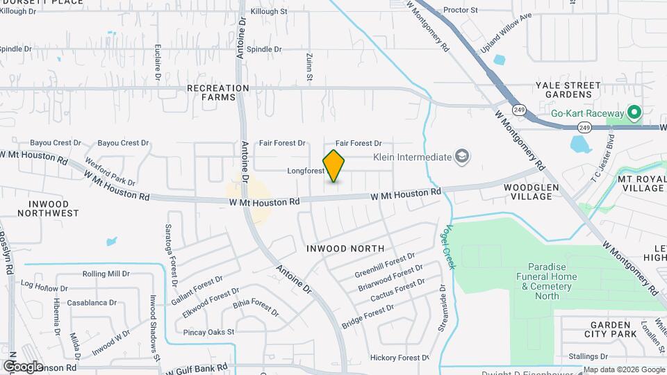 8811 Oakleaf Forest Dr Map and Location Details