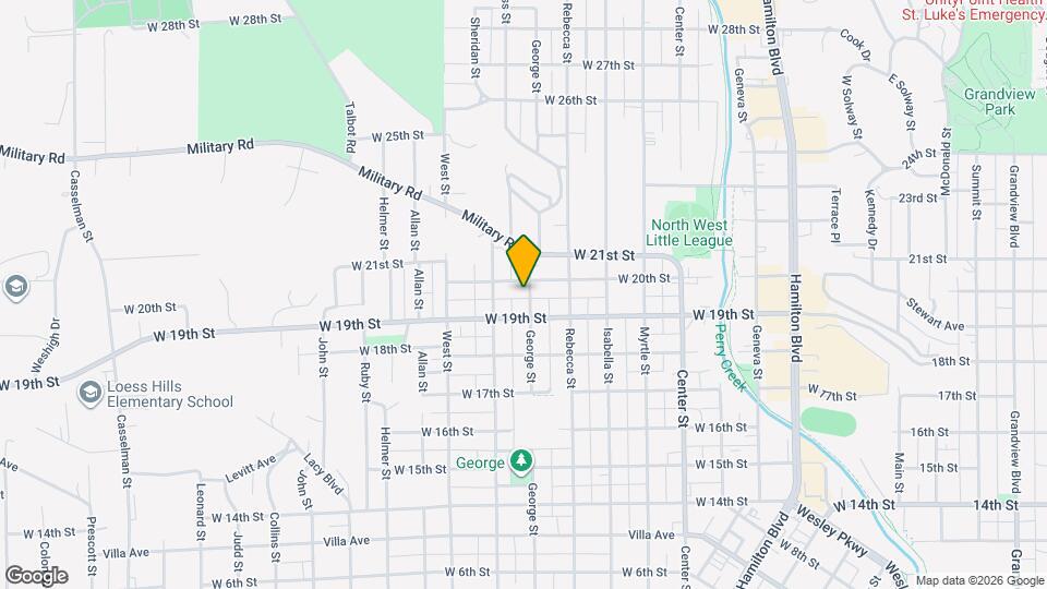 1913 George St Map and Location Details