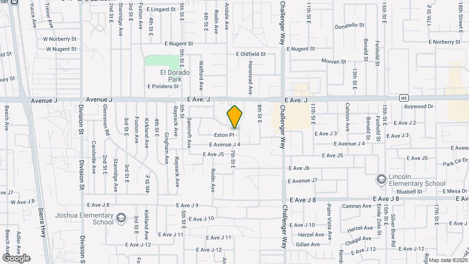 663 Eston Pl Map and Location Details