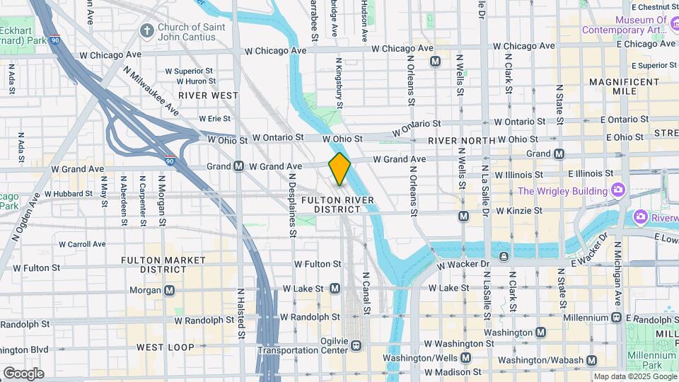 457 N Clinton St, Unit 606 Mapa y Detalles de la Ubicación