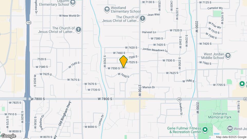 2799 W 7550 S Mapa y Detalles de la Ubicación