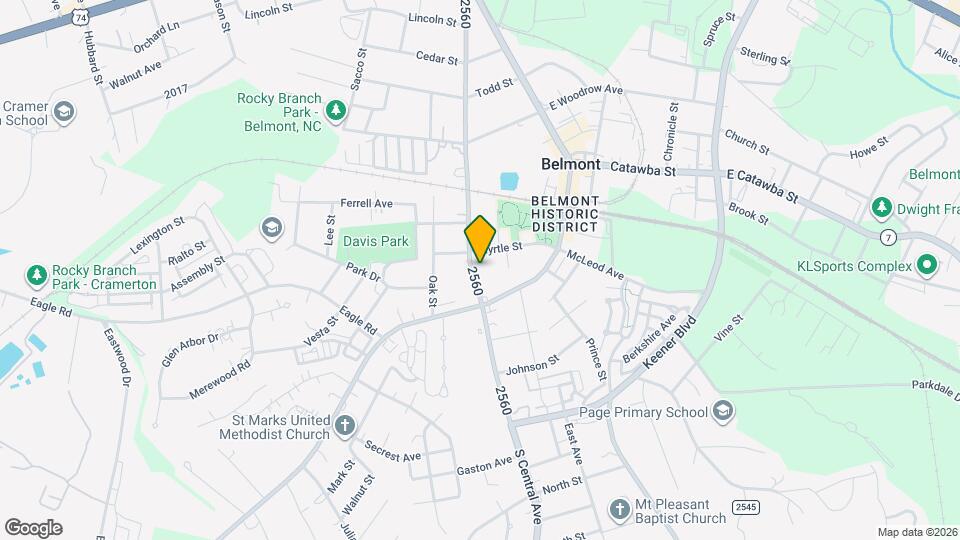 18 N Central Ave Mapa y Detalles de la Ubicación