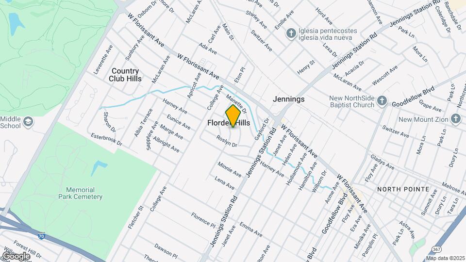 7121 Lamont Dr Map and Location Details