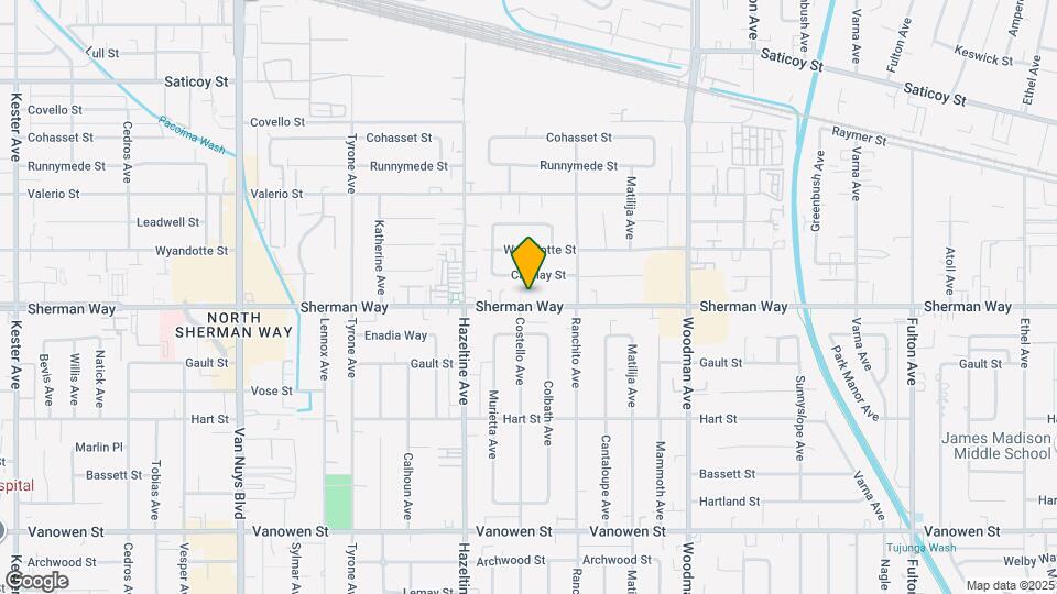 13951 Sherman Way, Unit 309 Mapa y Detalles de la Ubicación