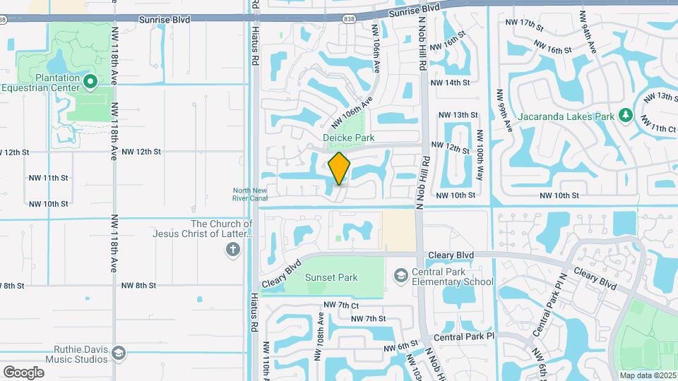 10557 NW 10th Ct Map and Location Details