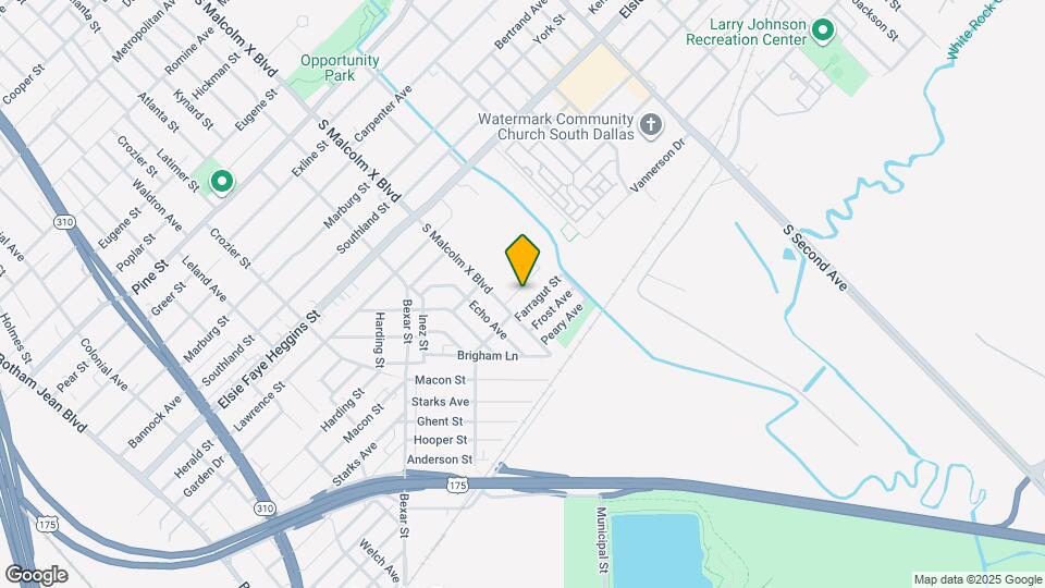 2818 Oakdale St Map and Location Details