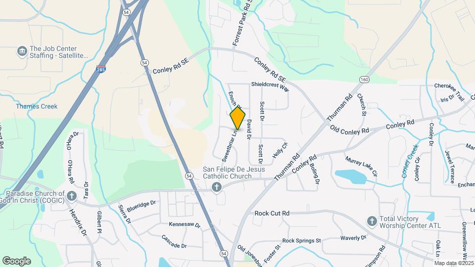 4042 Sweetbriar Ln Map and Location Details