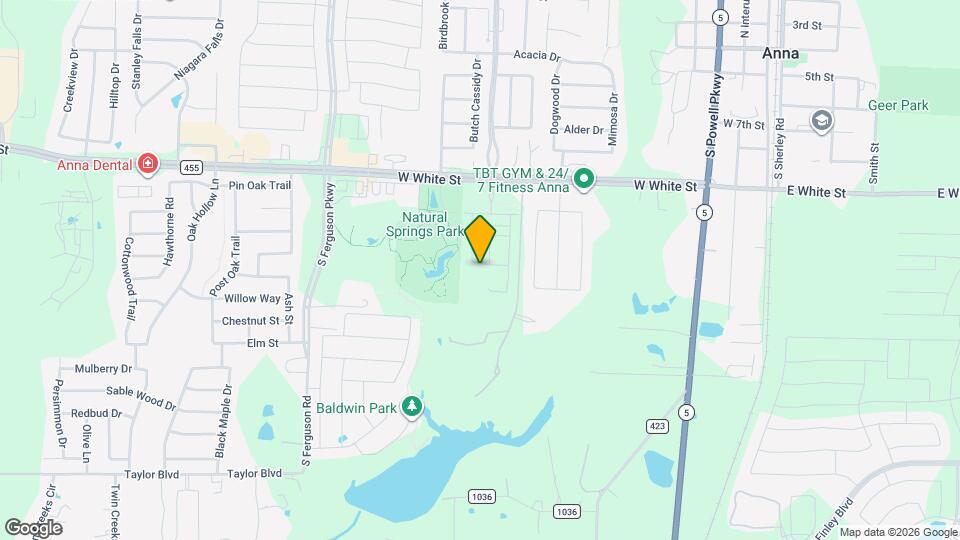 1109 Kelsey Dr Map and Location Details